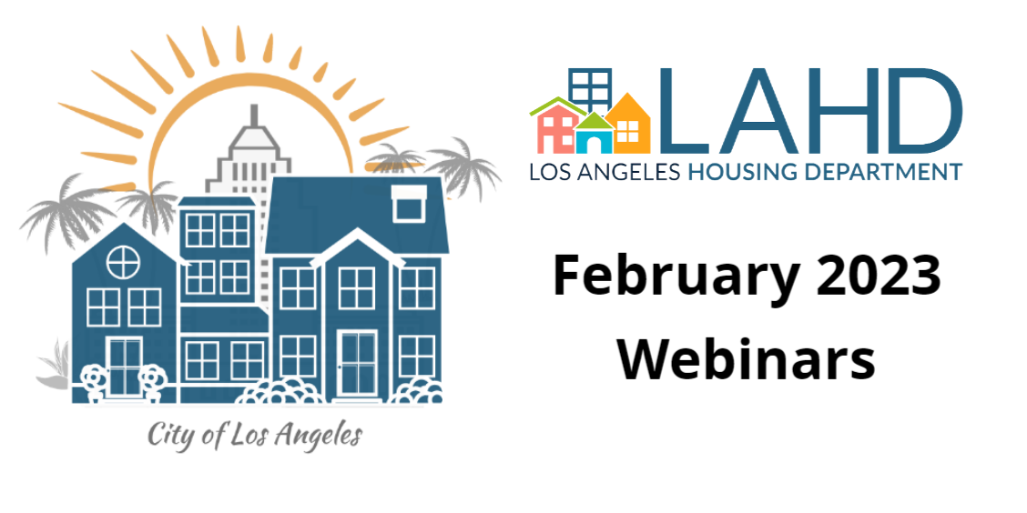 📌FEBRUARY LIVE WEBINARS for Tenants Renter Protections Update