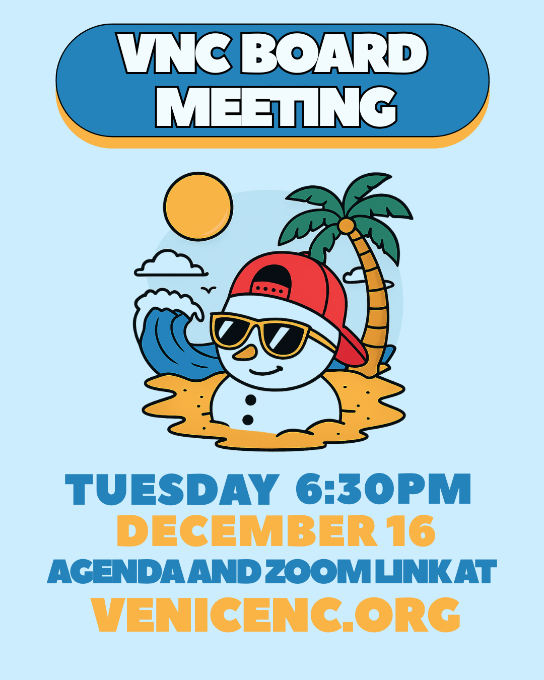 December Board Meeting