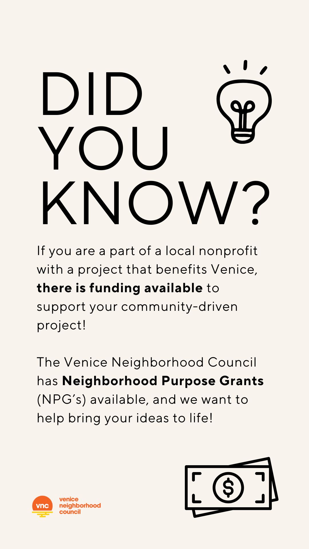 Funding Available for Community Projects
