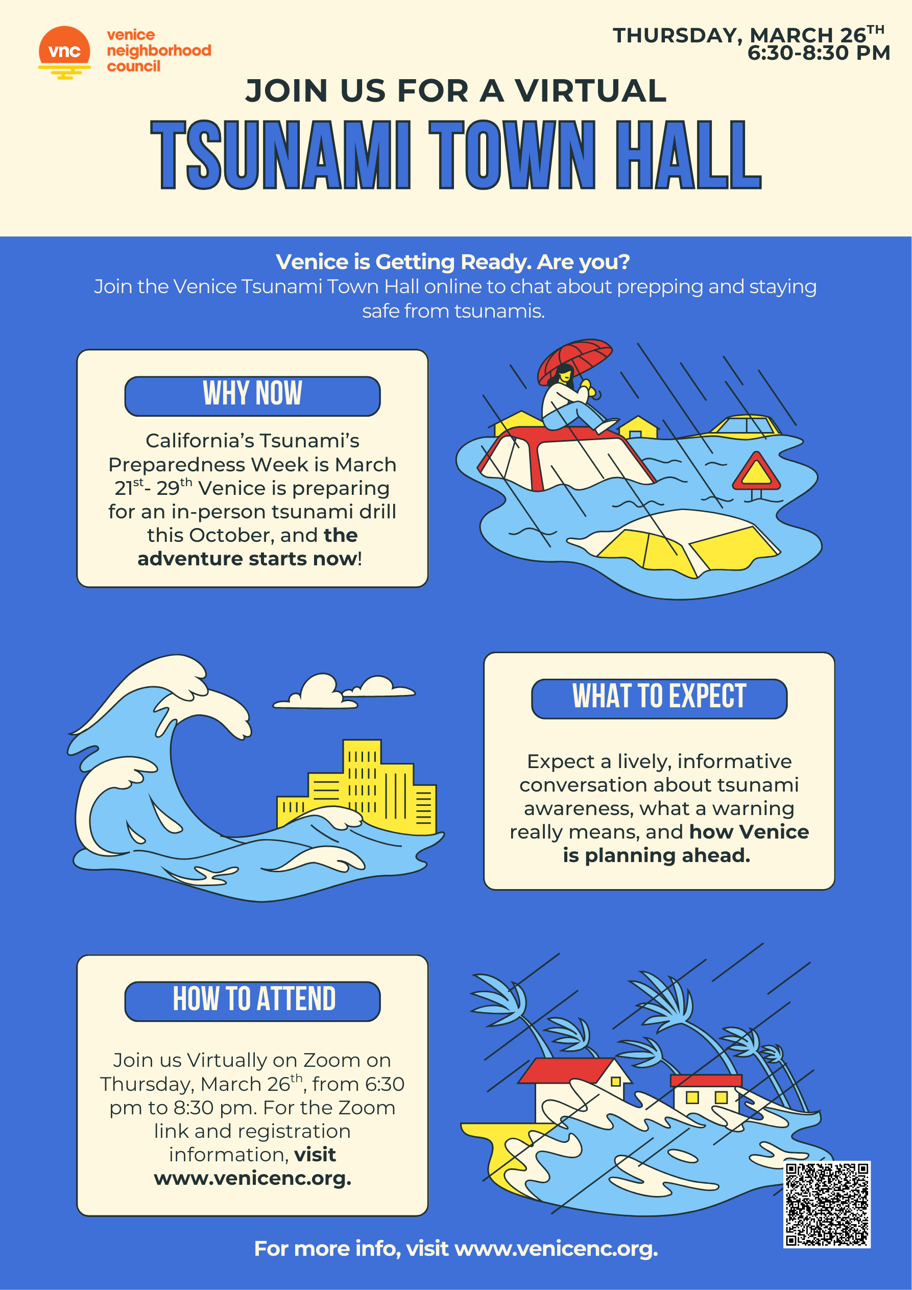 Venice Virtual Tsunami Town Hall