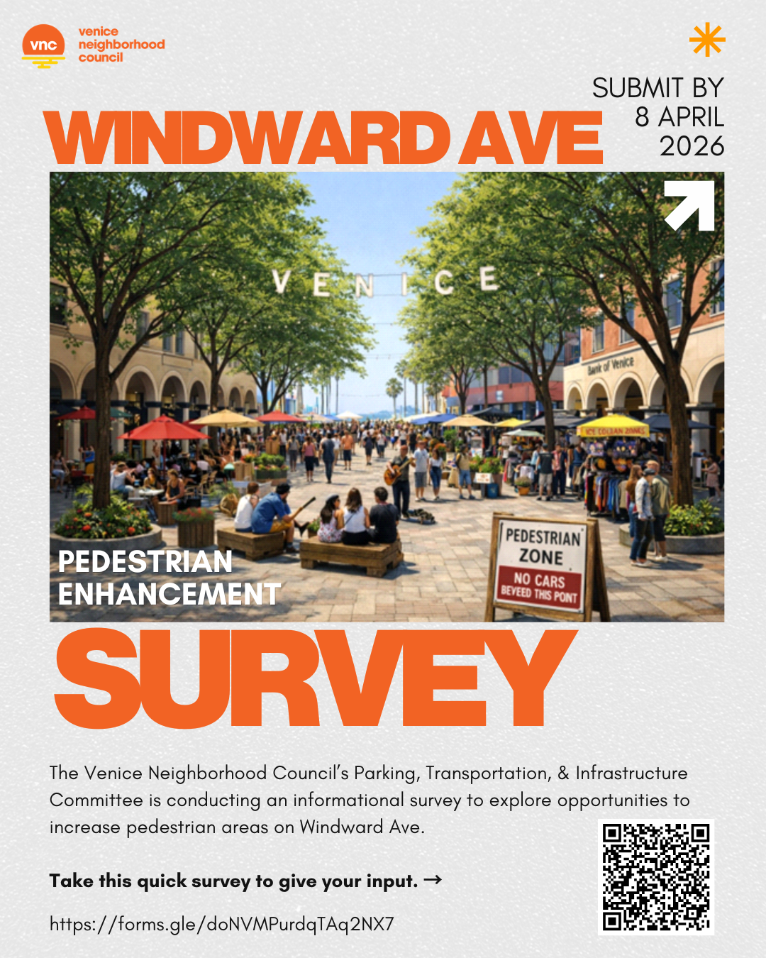 Windward Ave Pedestrian Enhancement Survey