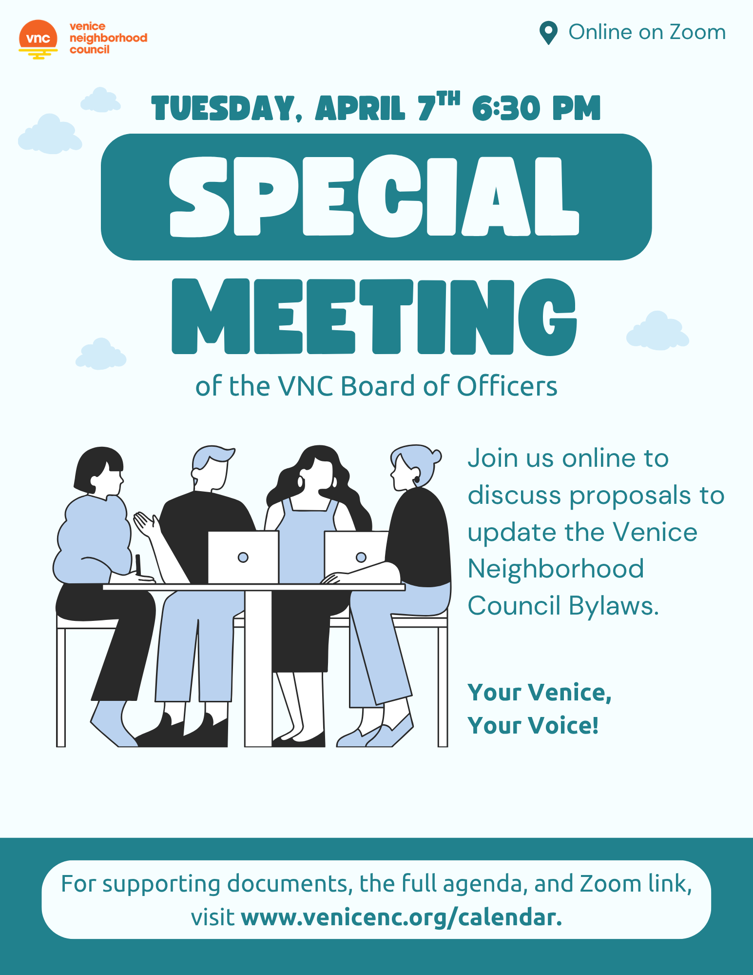 Board of Officers Special Meeting