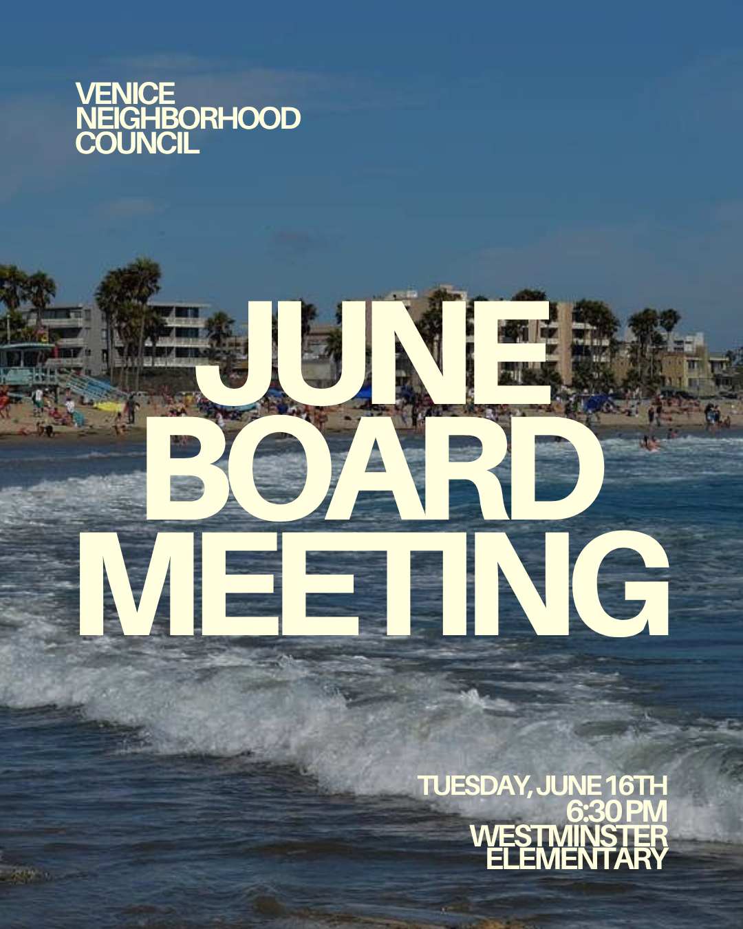 June Board Meeting