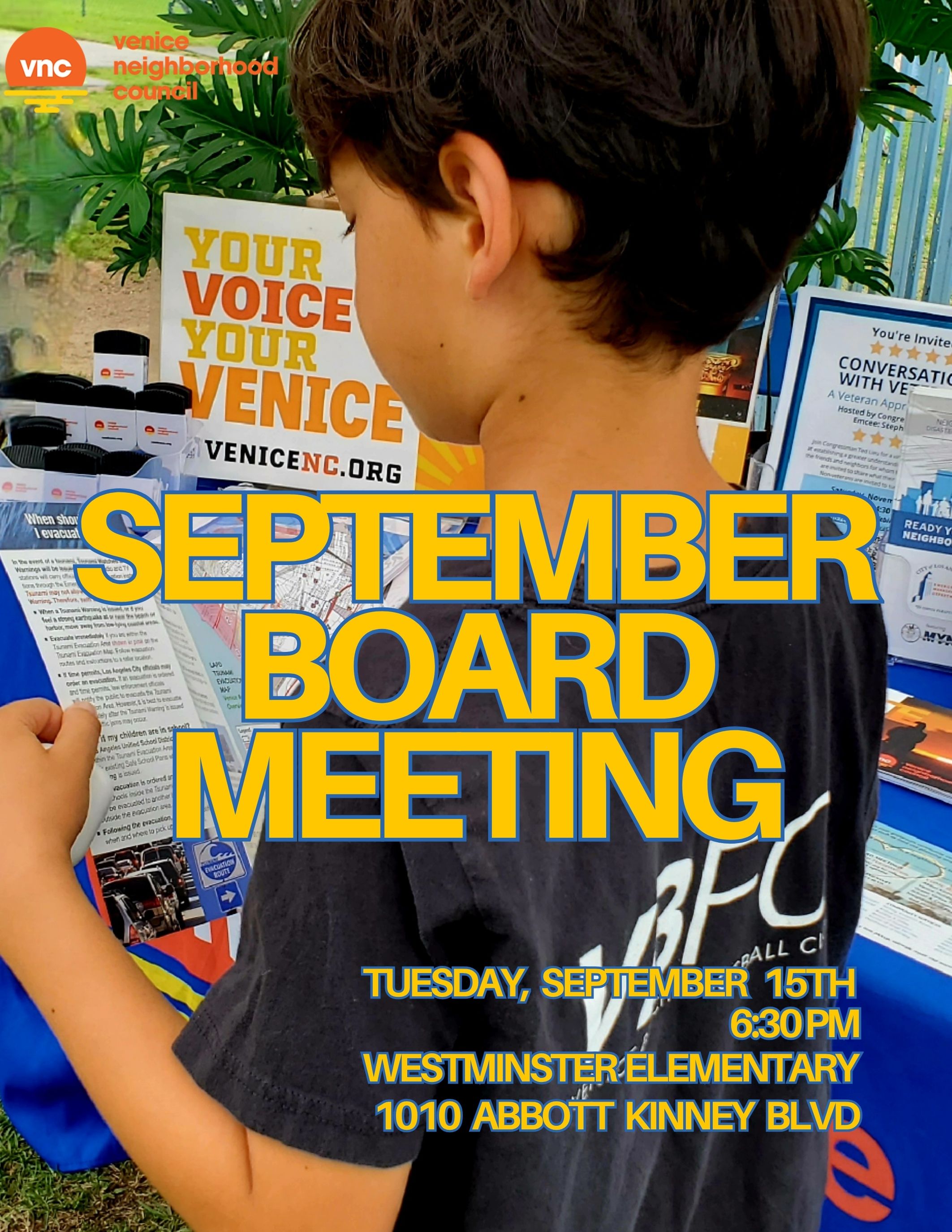 ⚖️SEPTEMBER - VNC MONTHLY BOARD OF OFFICERS MEETING ~ Tuesday, September 15th 2026